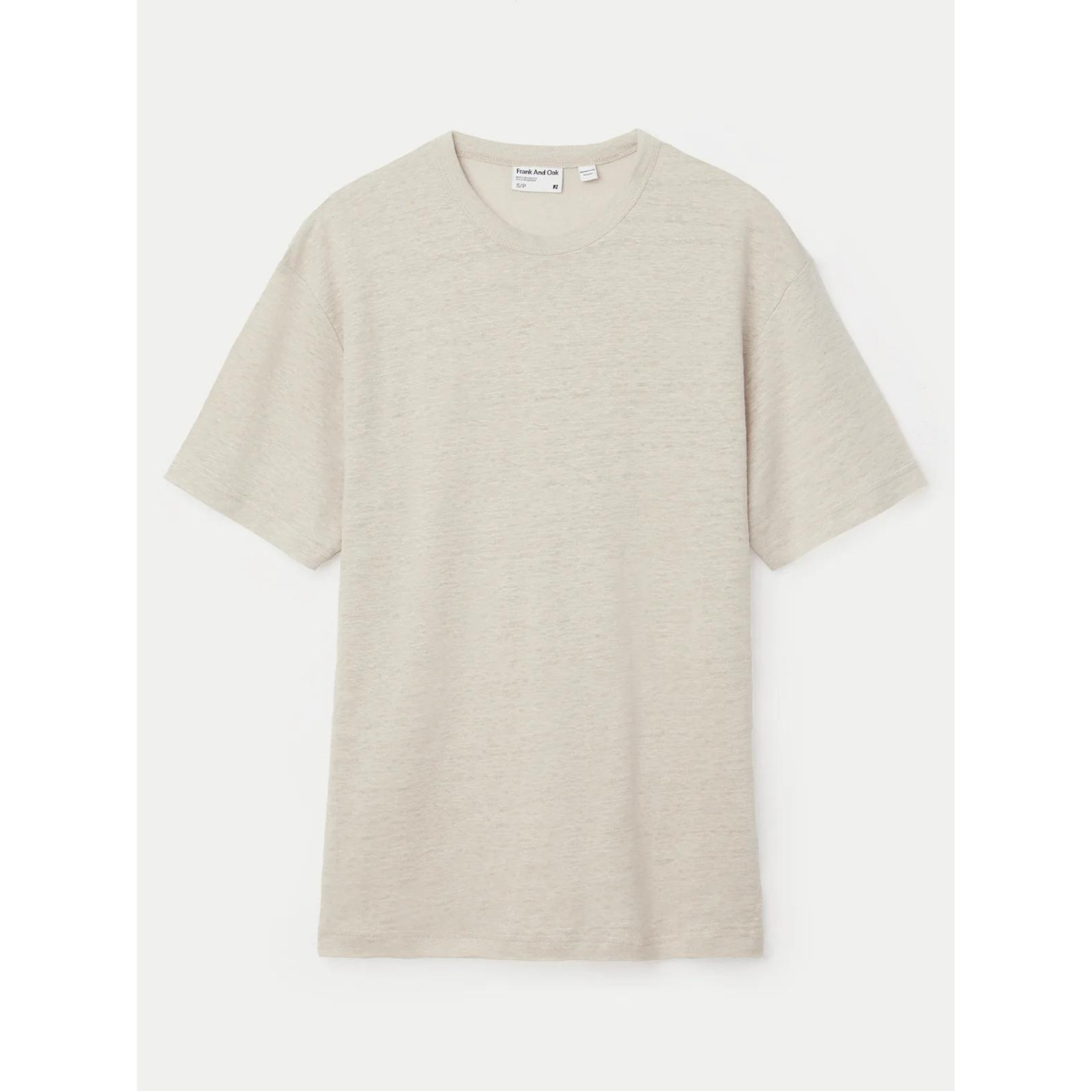 Frank And Oak Linen T — Moonlight - Public Mercantile