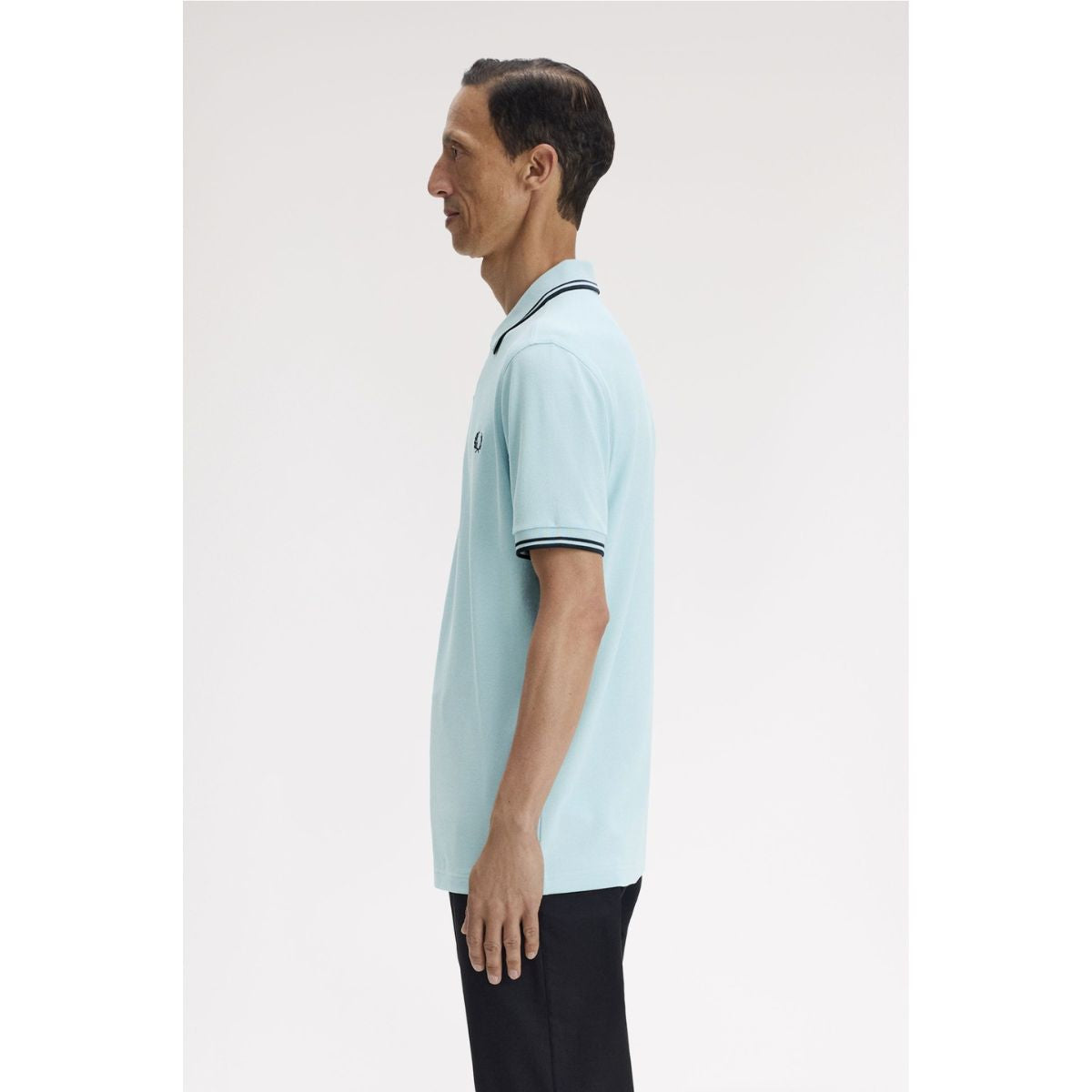 Fred Perry Twin Tipped Polo Shirt - Ball Boy Blue / Dark Airforce