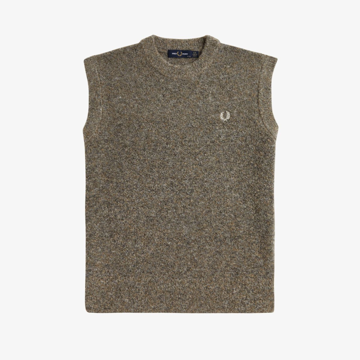 Fred Perry Boucle Tank — Warm Stone - Public Mercantile
