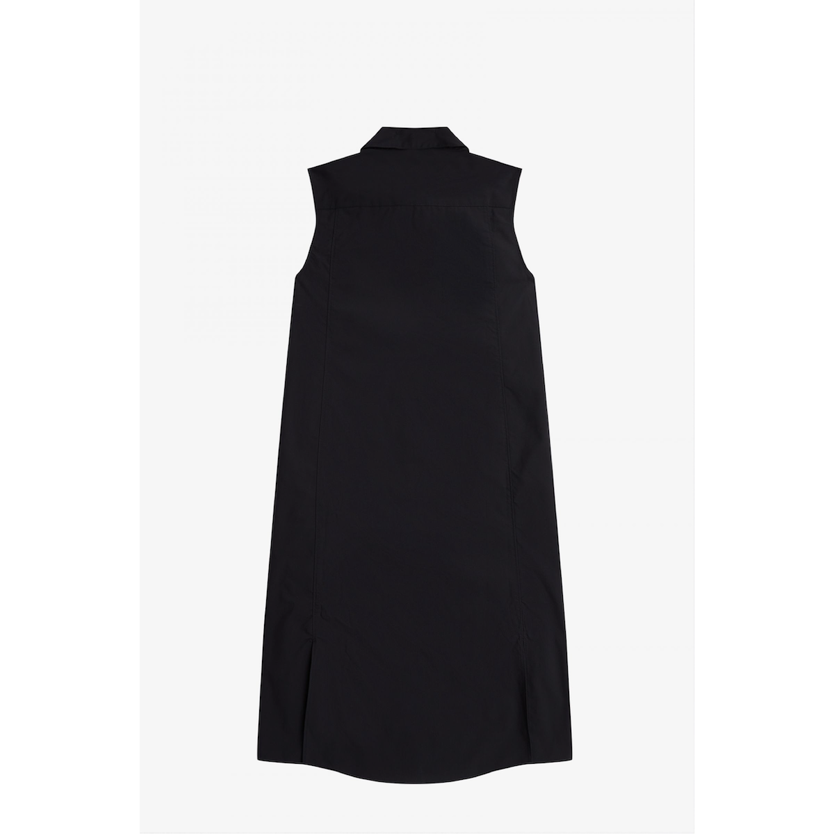 Fred Perry Sleeveless Shirt Dress — Black - Public Mercantile