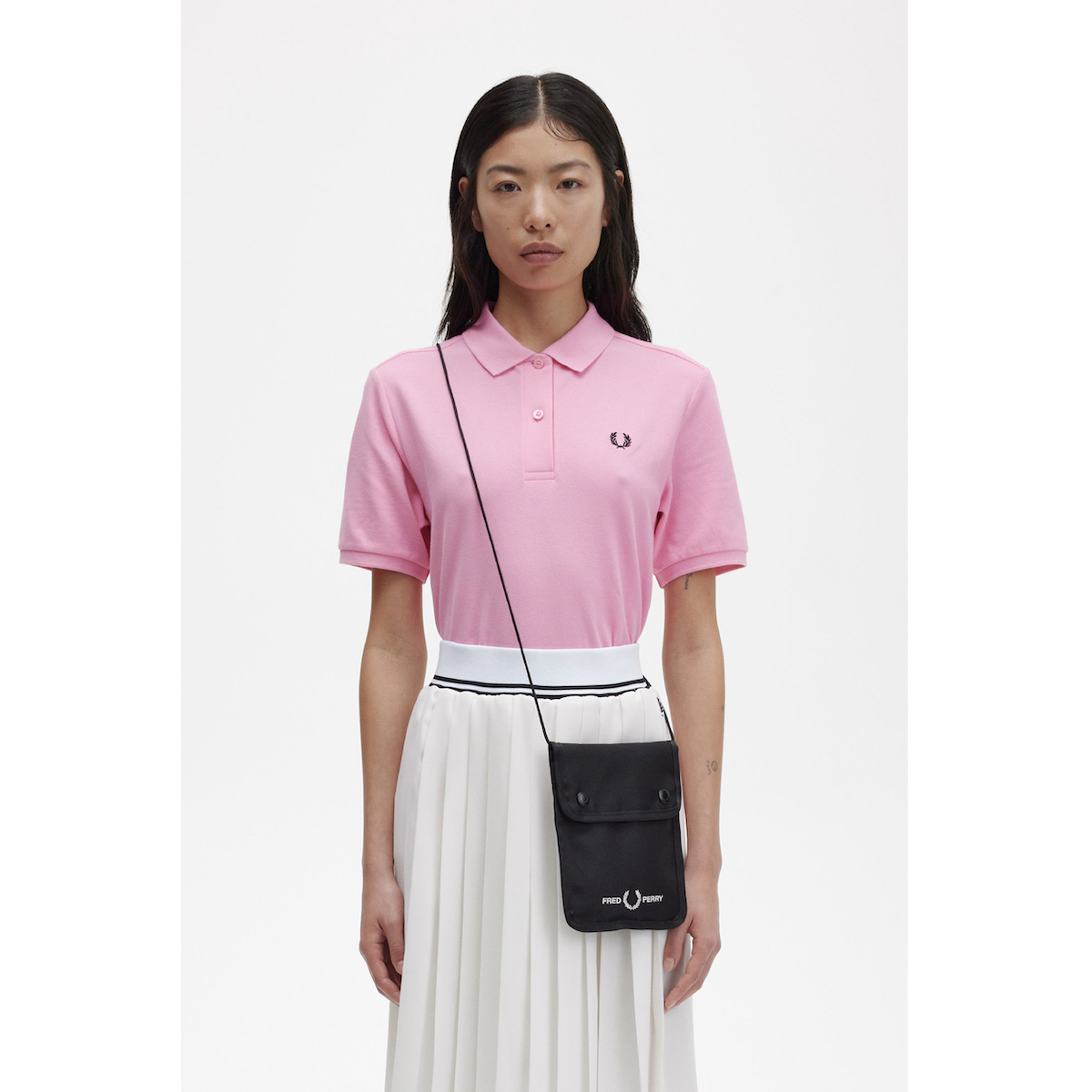 Fred Perry Tennis Shirt - Bright Pink - Public Mercantile