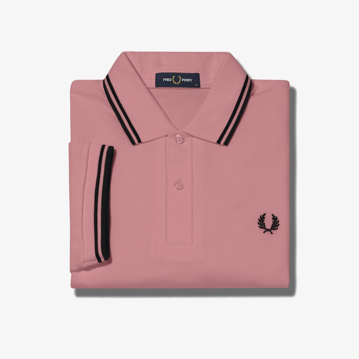 Fred Perry Twin-Tipped Shirt - Dusty Pink - Public Mercantile