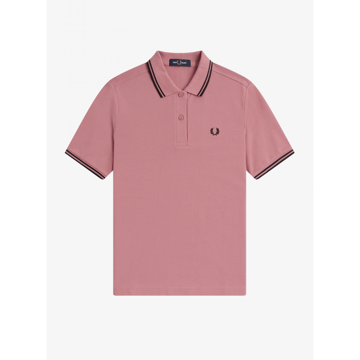 Fred Perry Twin-Tipped Shirt - Dusty Pink - Public Mercantile