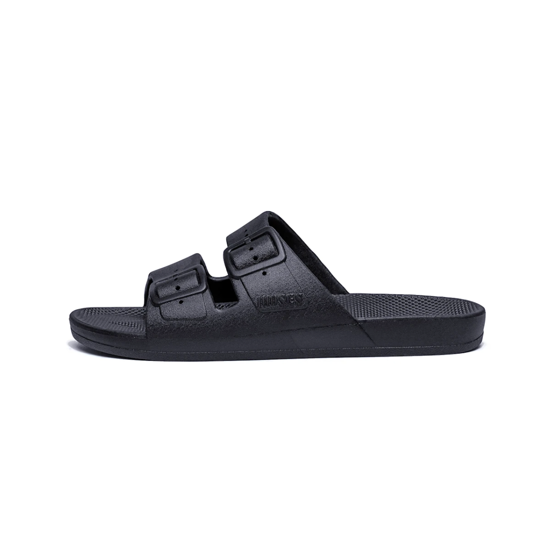 Freedom Moses Basic Slides — Black - Public Mercantile