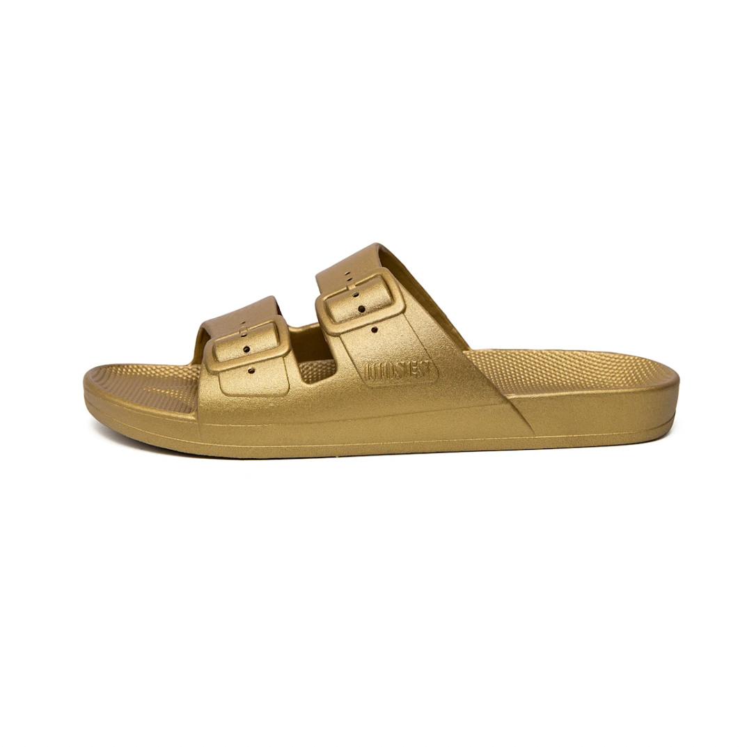 Freedom Moses Basic Slides — Goldie - Public Mercantile