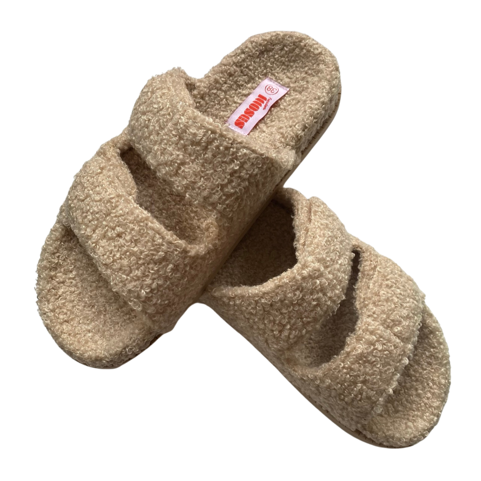Freedom Moses Evu Slippers — Latte - Public Mercantile