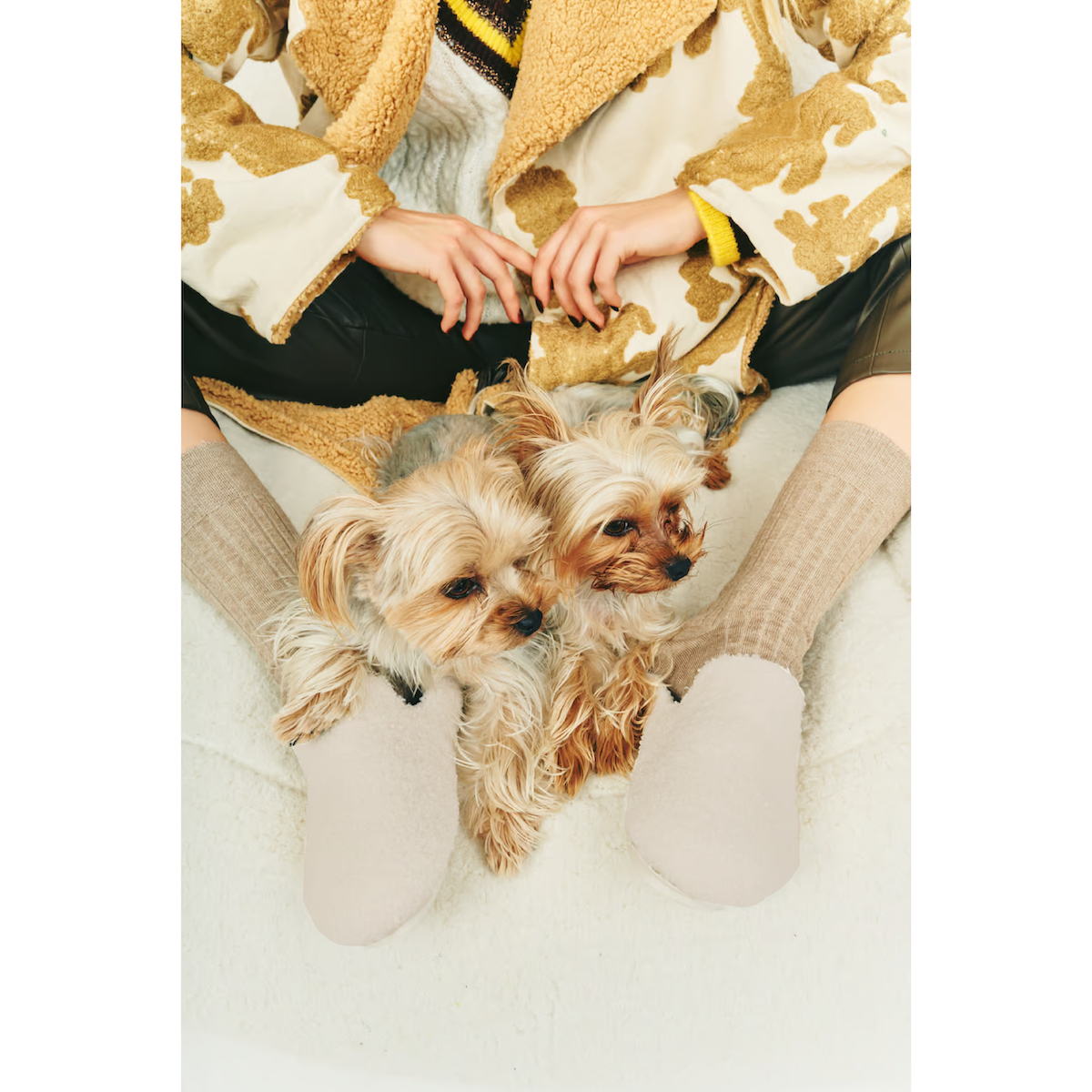 Freedom Moses Kush Slippers — Latte - Public Mercantile