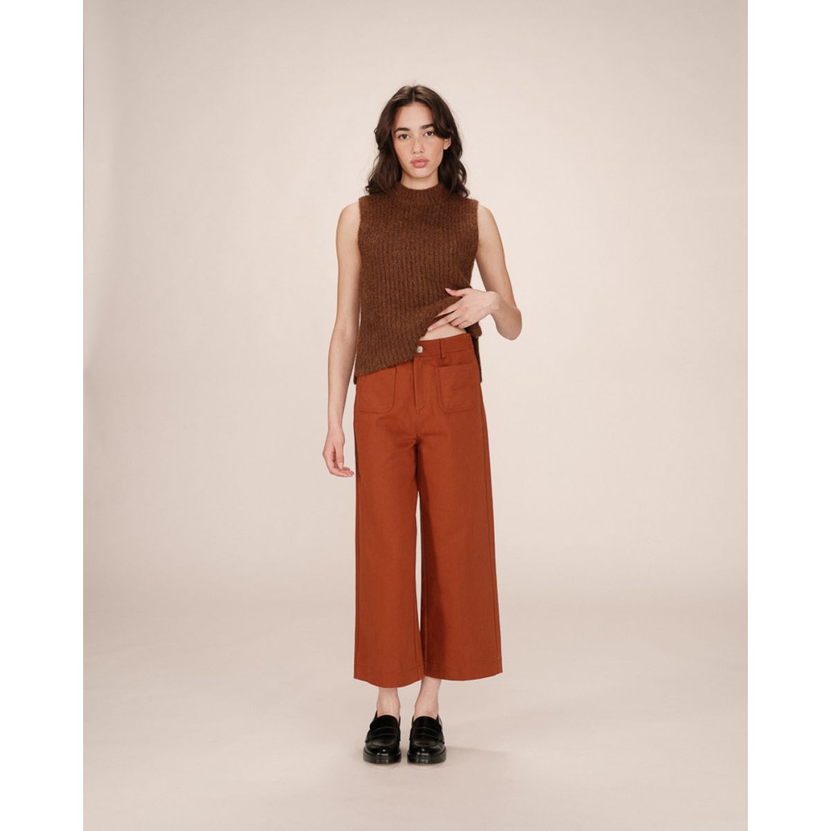 Pull Natalino en mélange d'alpaga — Écru