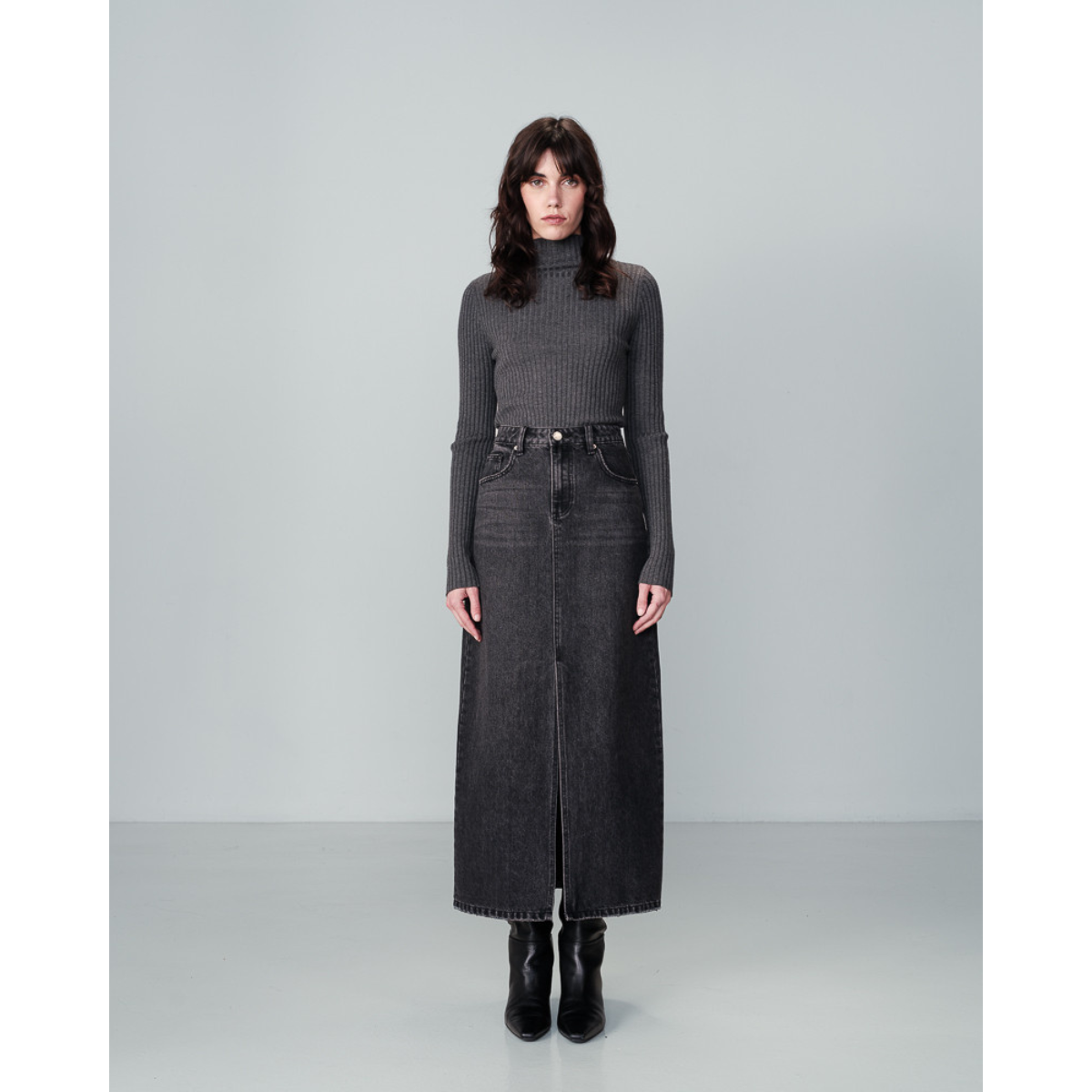 Grace & Mila Paris Next Skirt — Noir - Public Mercantile