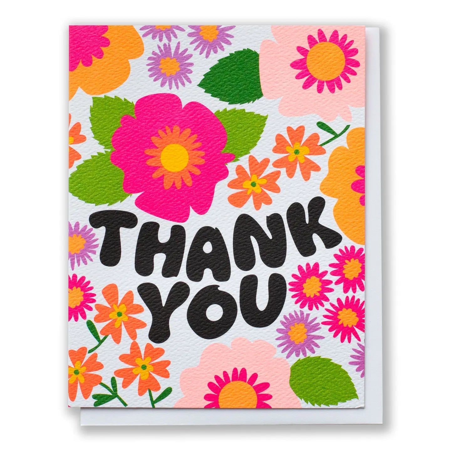 Groovy Flower Thank You Card - Public Mercantile