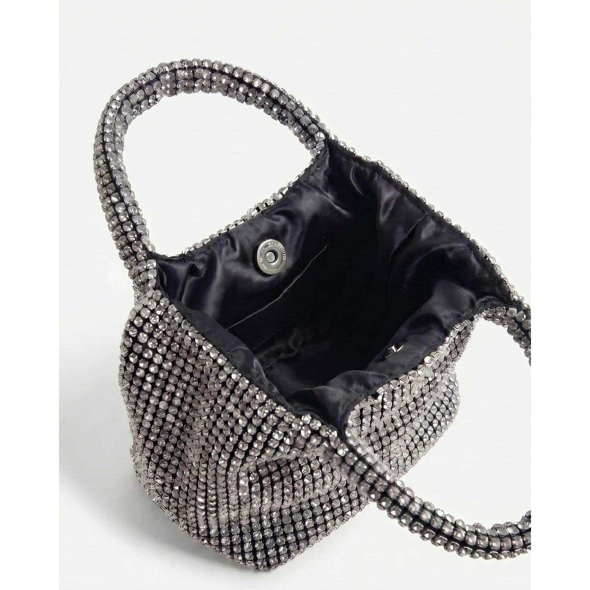HVISK Merry Rhinestone Bag — Silver - Public Mercantile