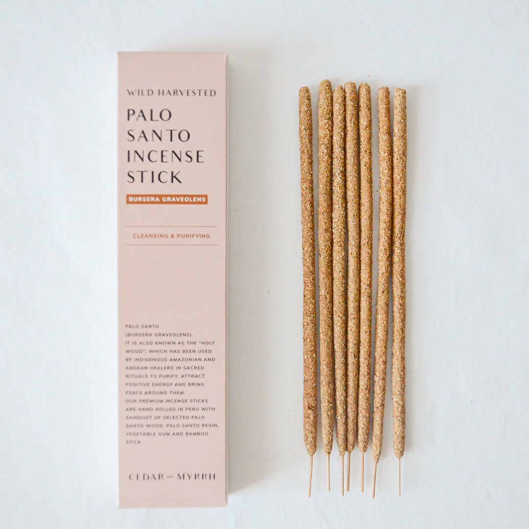 Hand Rolled Palo Santo Incense Stick - Public Mercantile