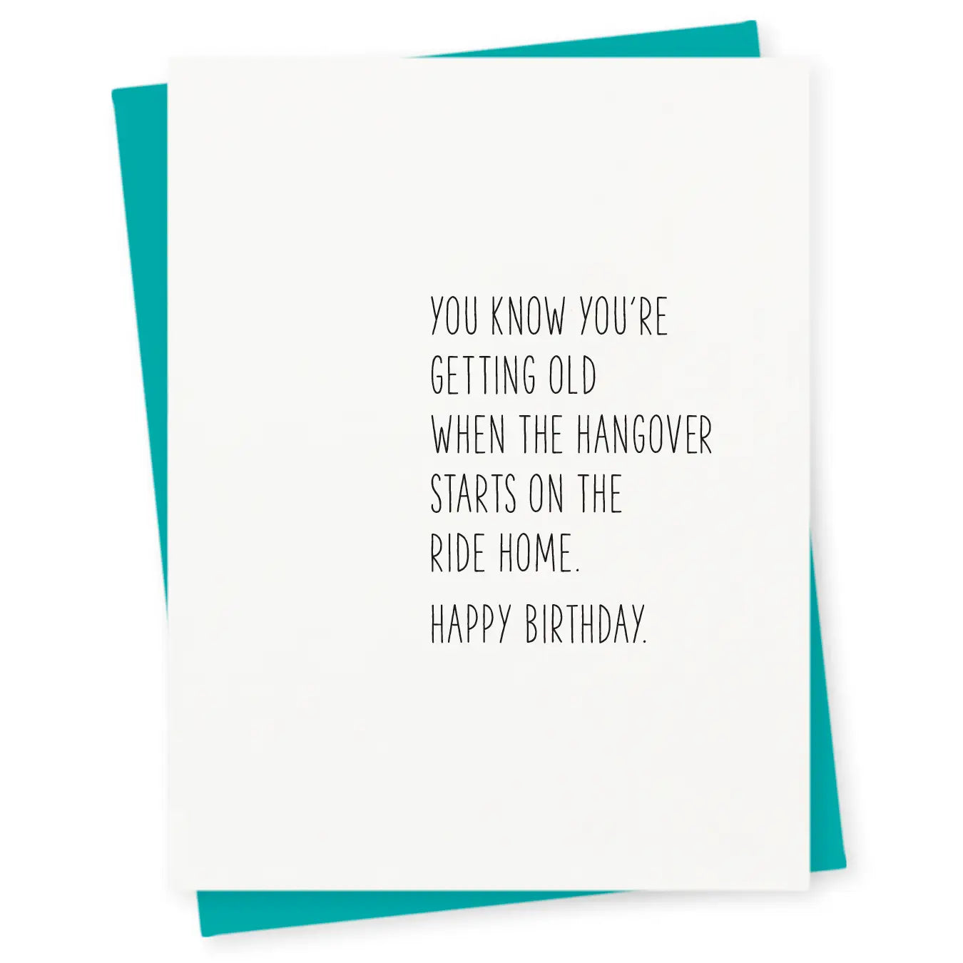 Hangover Birthday Card - Public Mercantile