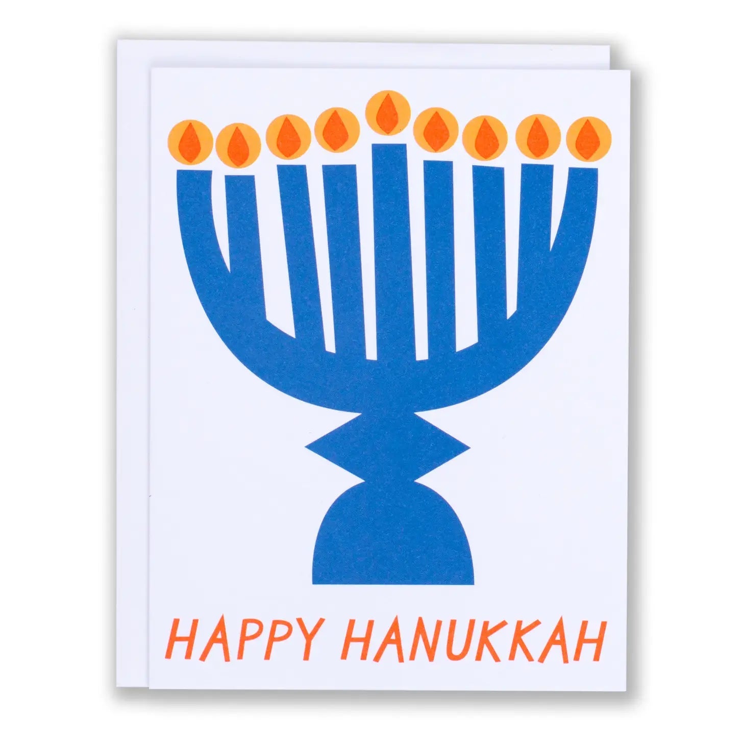 Hanukkah Menorah Card - Public Mercantile