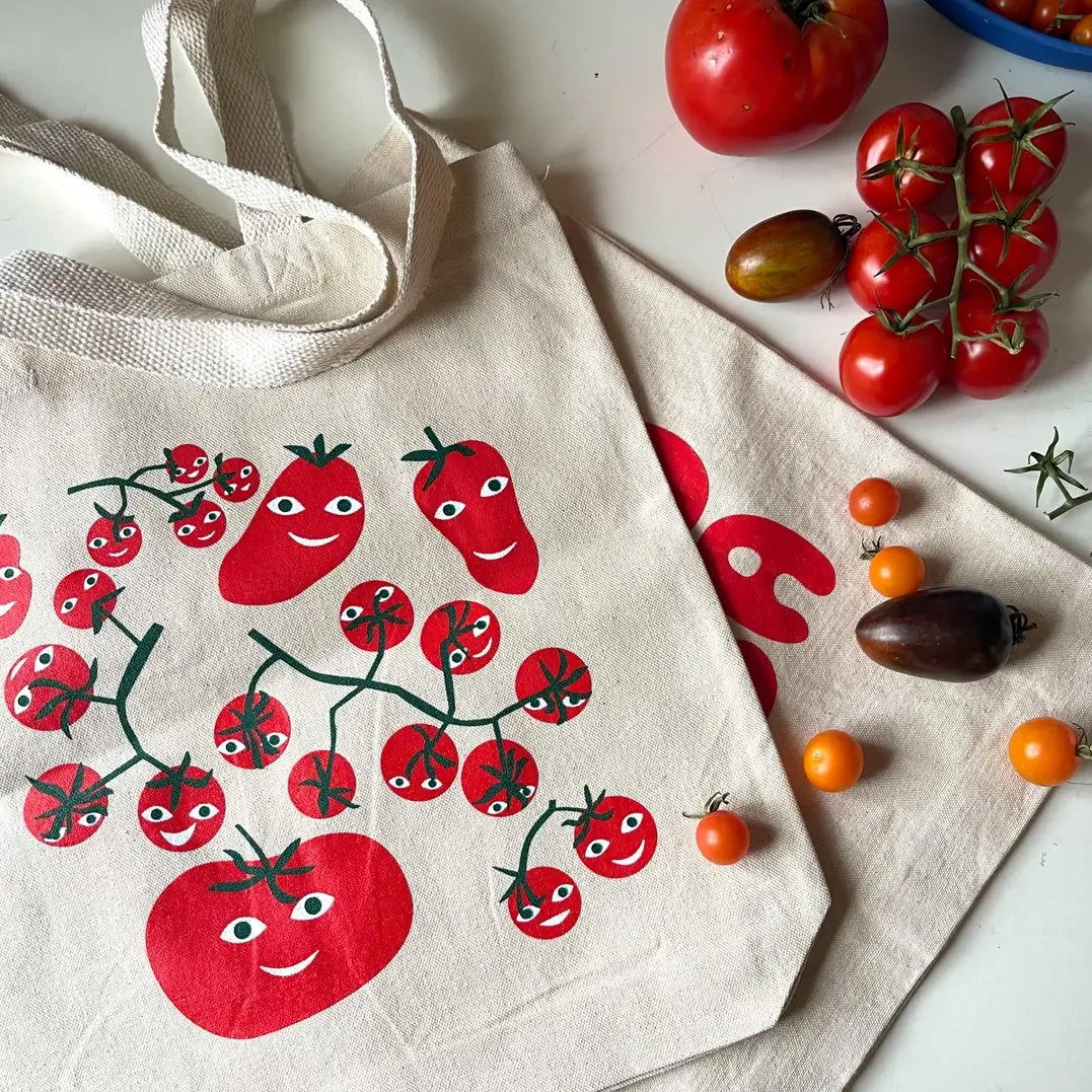 Happy Tomatoes Tote Bag - Public Mercantile