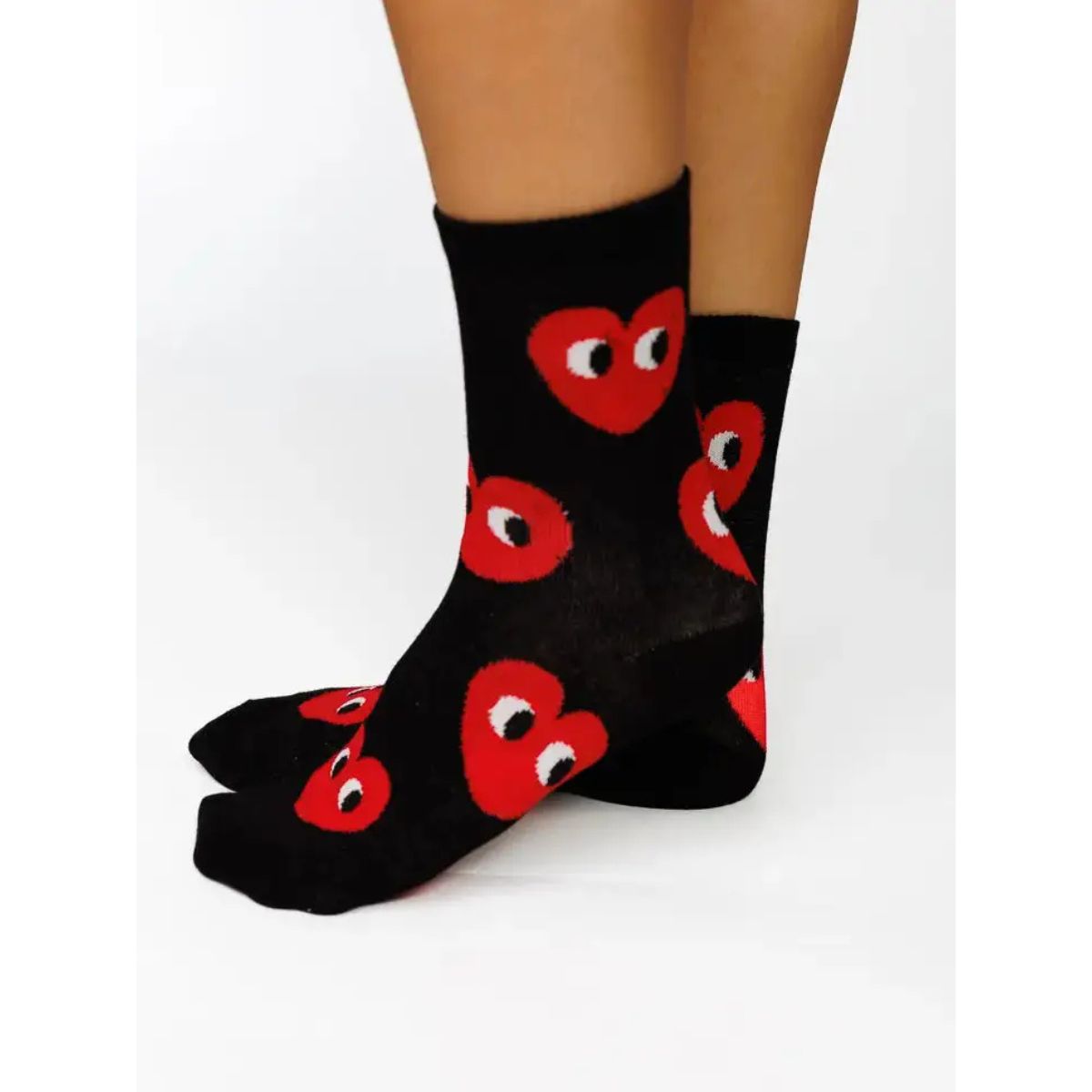 Hearts All Over Socks - Public Mercantile