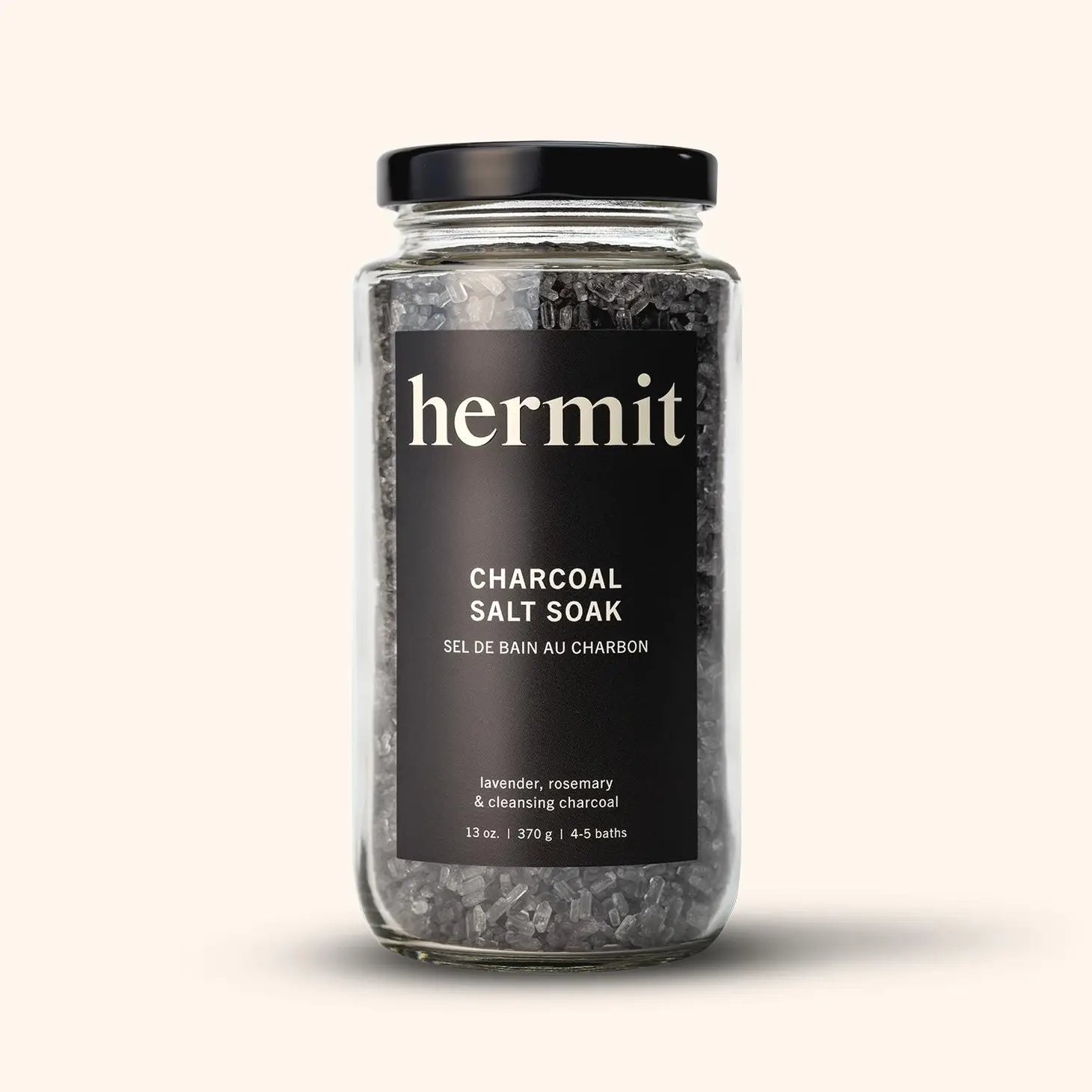 Hermit Goods Charcoal Salt Soak - Public Mercantile