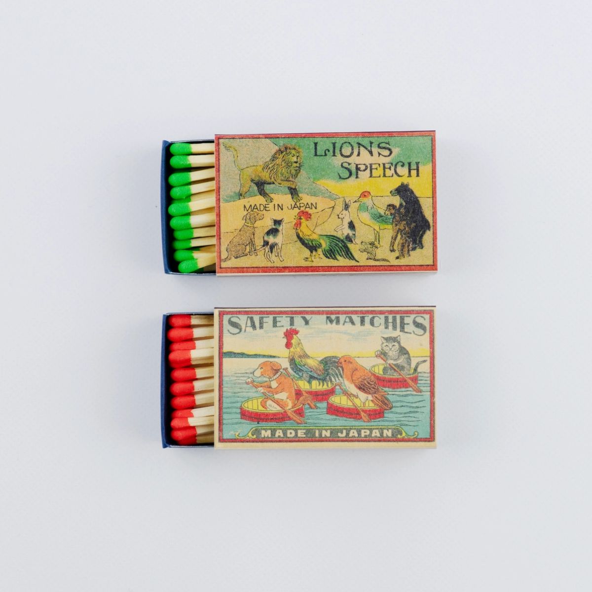 MDF Assorted Retro Matches - Public Mercantile