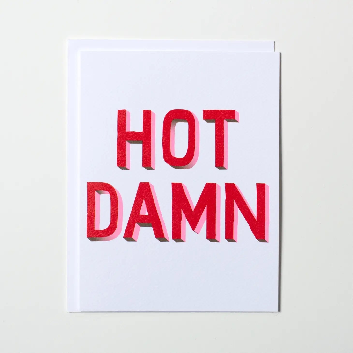 Hot Damn Note Card - Public Mercantile