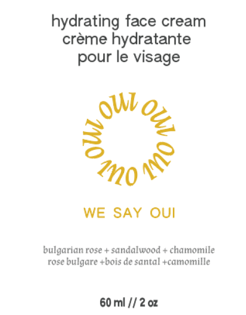 Hydrating Face Cream – We Say Oui - Public Mercantile