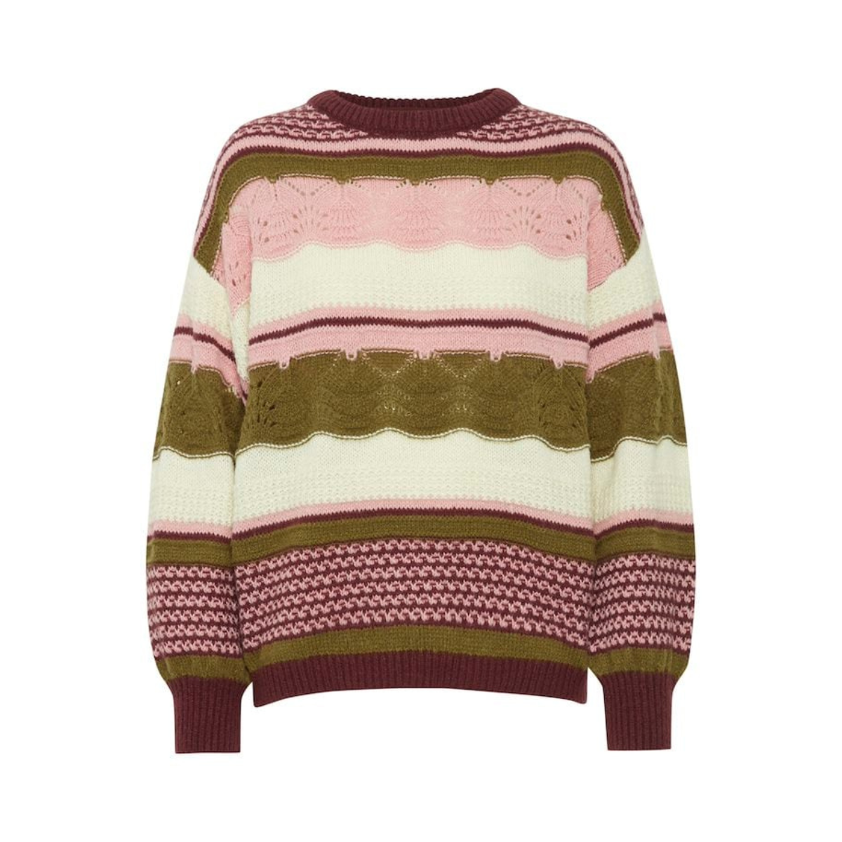 ICHI Copenhagen Astra Sweater — Port Royale Mix