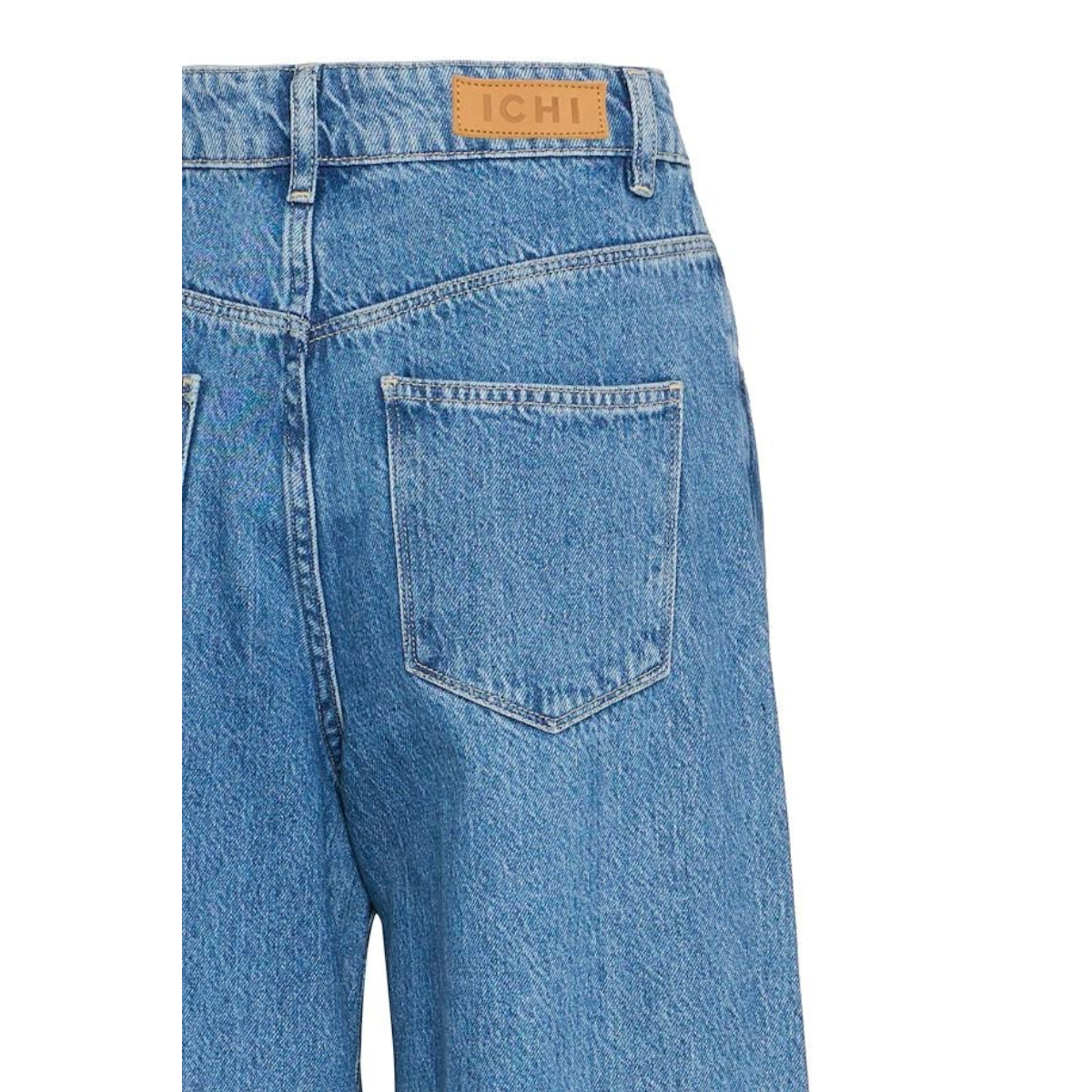 ICHI Berisel Jeans - Medium Blue