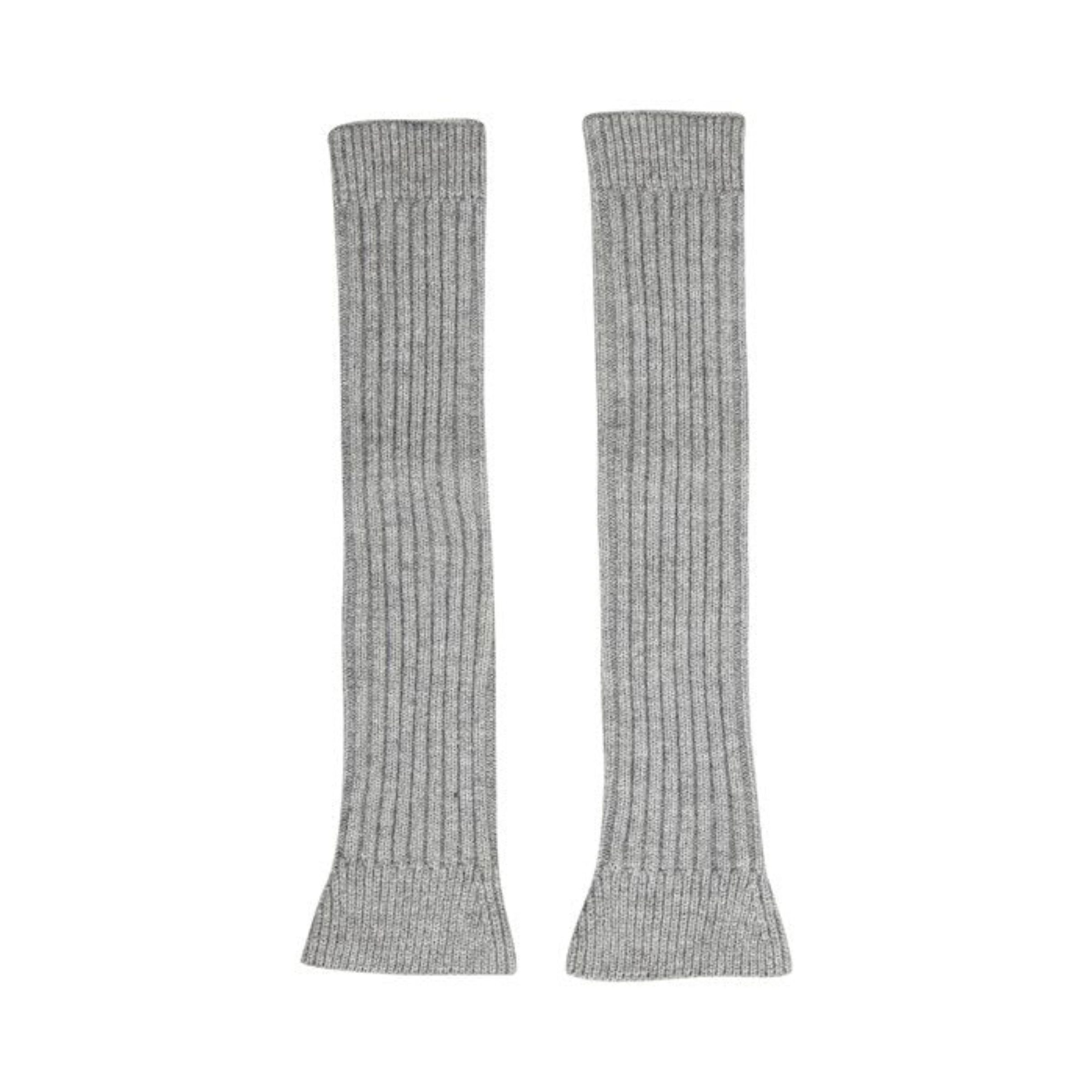 Leg Warmers — Dark Grey Melange