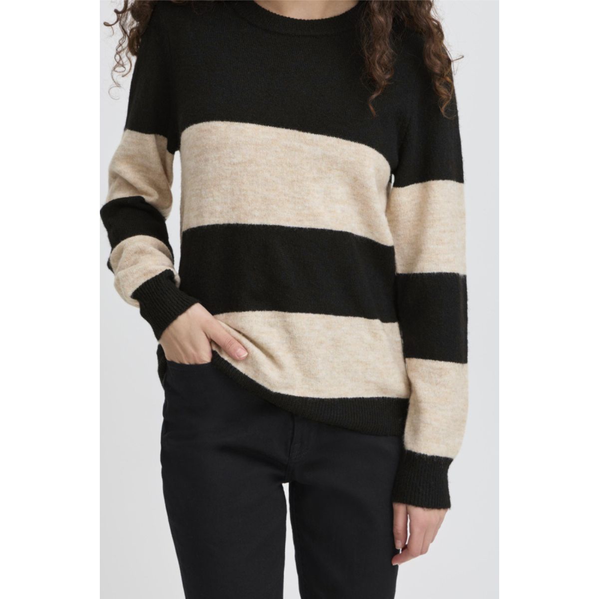 Chemise boutonnée Linno — Écru