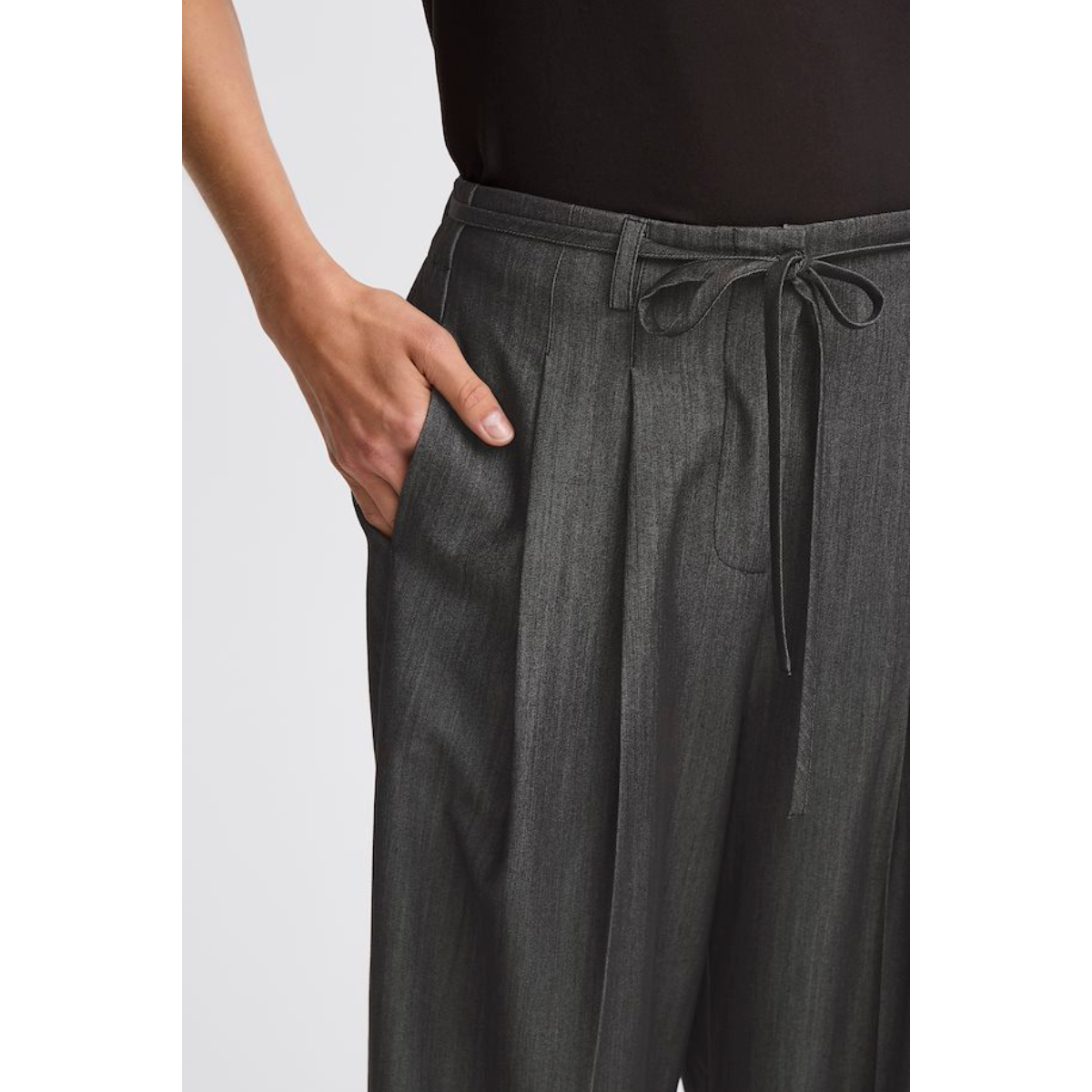 ICHI Copenhagen Hotara Trousers - Black