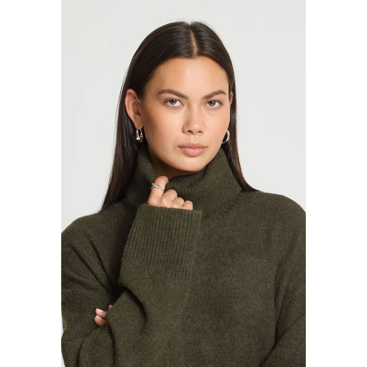 Kamara Turtleneck Sweater — Rosin