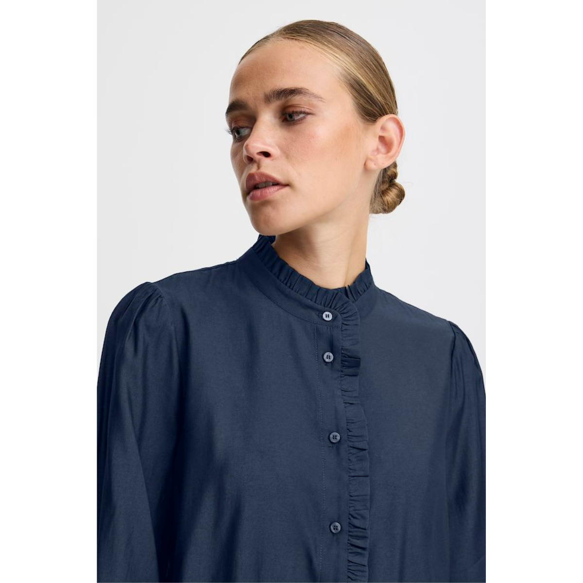 ICHI Karlani Blouse — Black