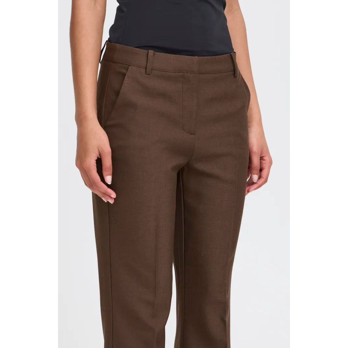 Pantalon slim Lexi — Noir