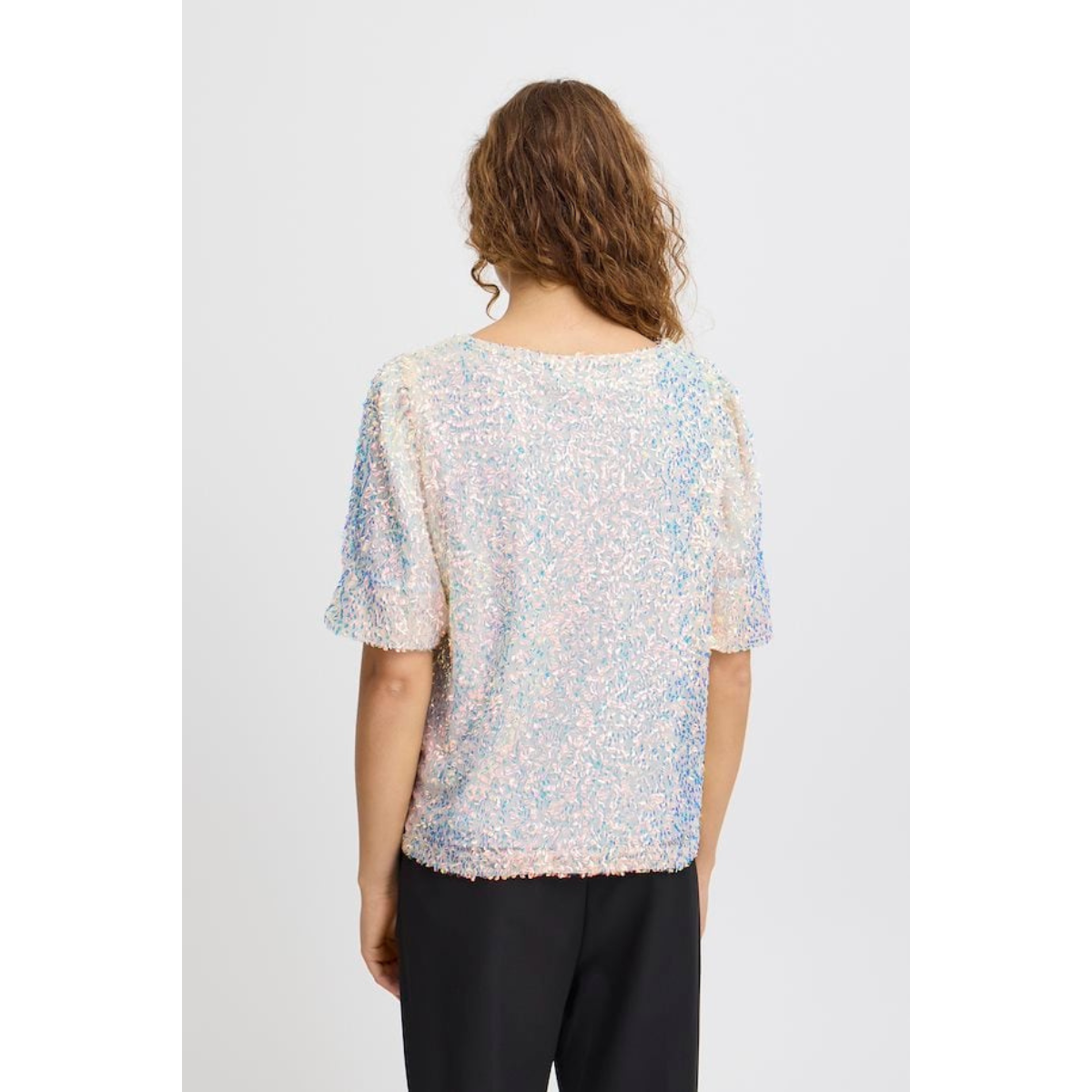 ICHI Copenhagen Marelly Sequined Top