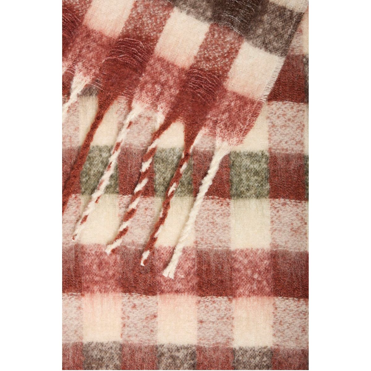Maylon Blanket Scarf — Autumn Plaid