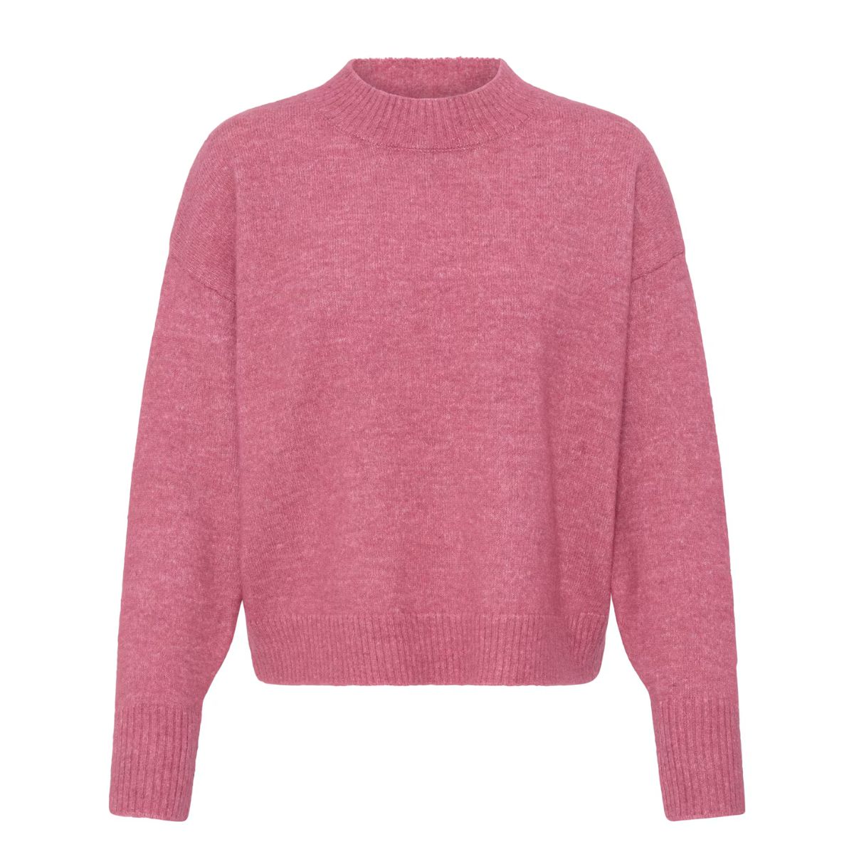 Saige Wool Blend Sweater — Pink