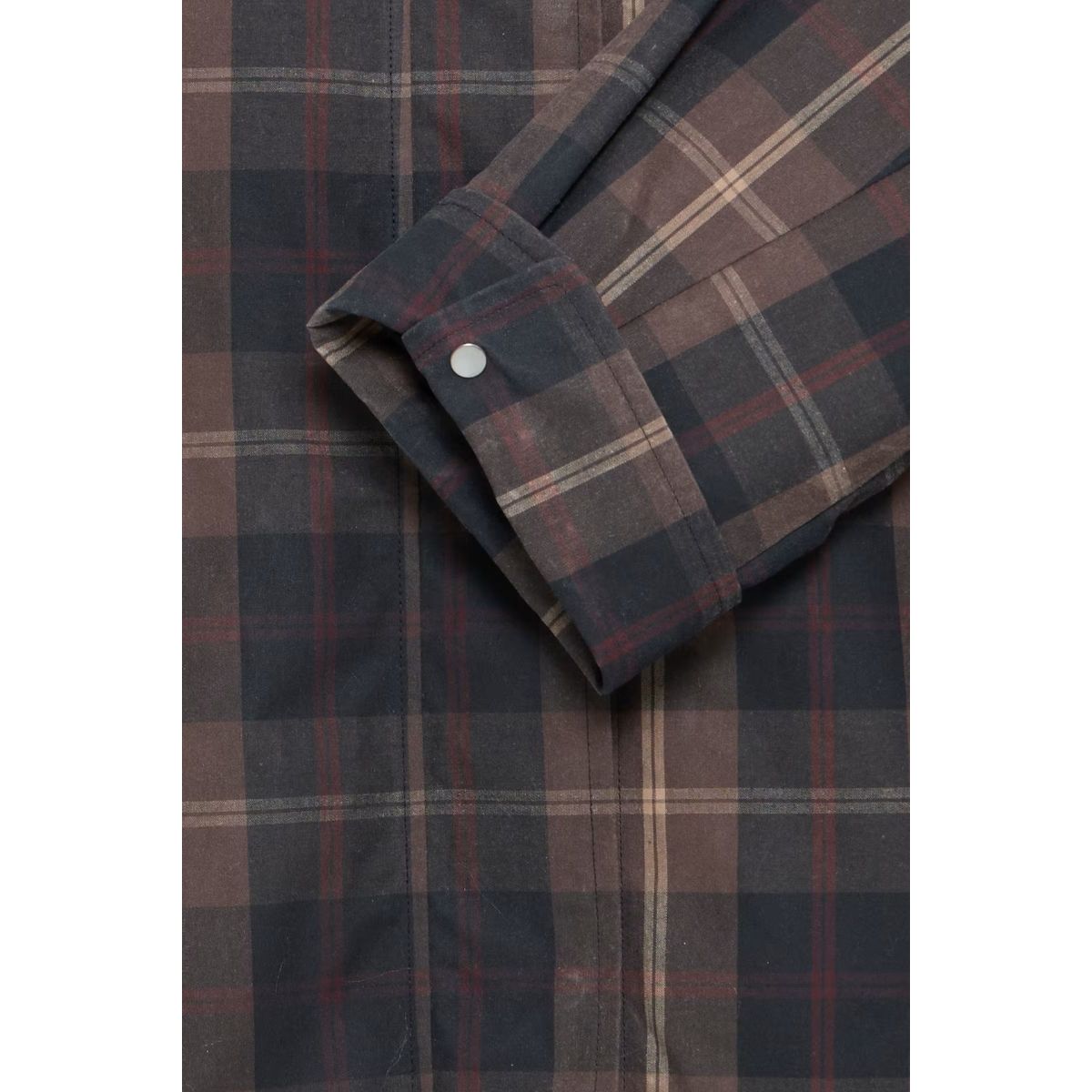 Toronto Cotton Jacket — Navy Plaid - Public Mercantile
