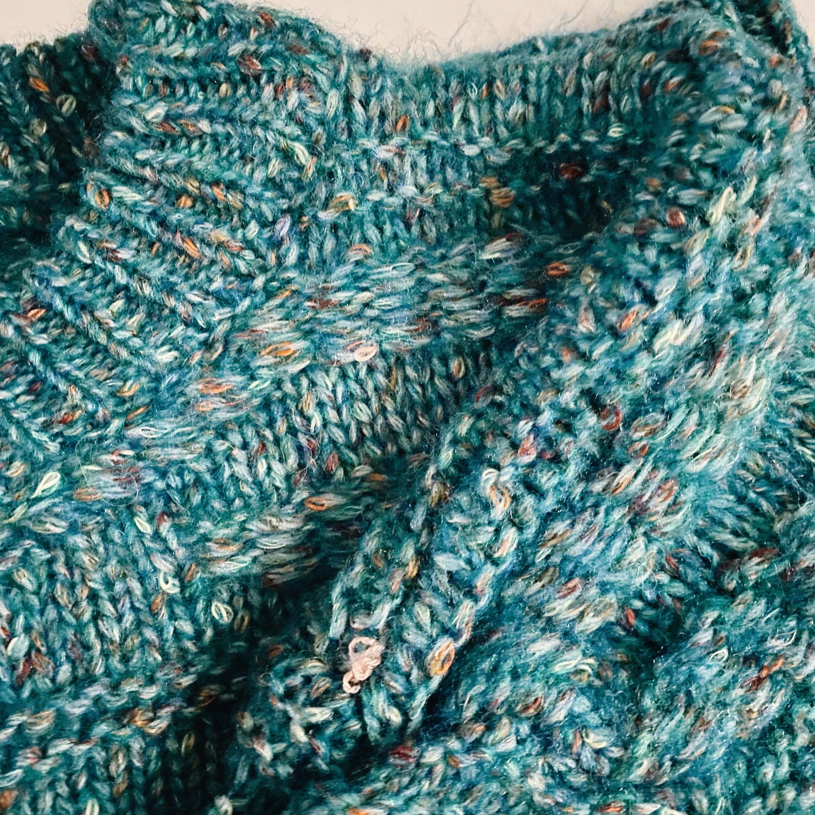 ICHI Copenhagen Balas Sweater — Green Blue Slate - Public Mercantile