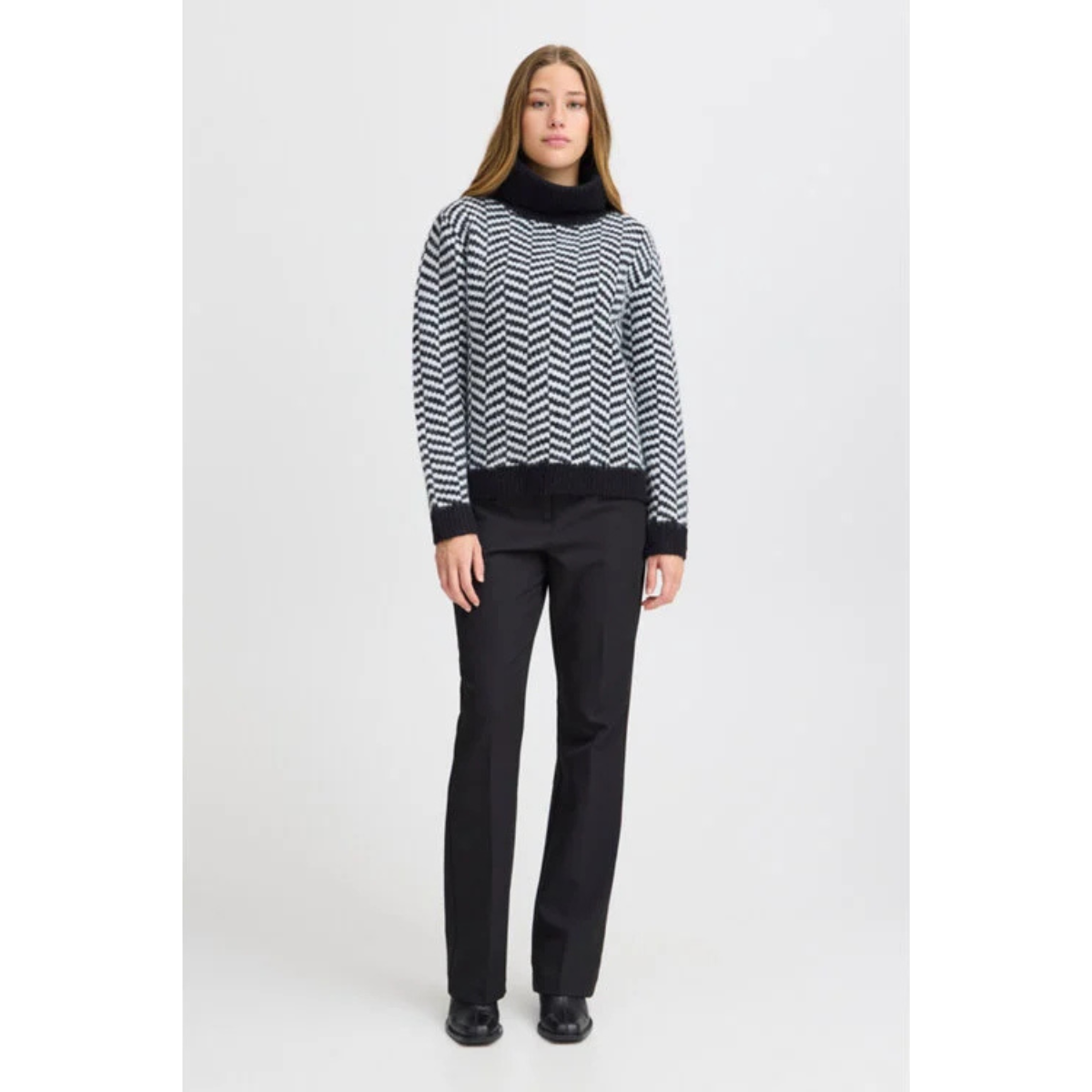 ICHI Copenhagen Bansie Sweater — Black - Public Mercantile