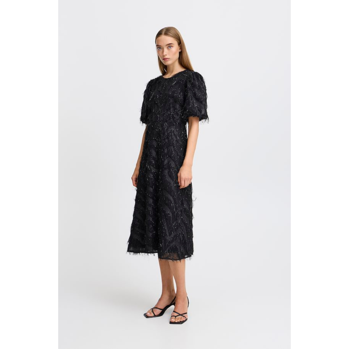 ICHI Copenhagen Charlsti Dress — Black - Public Mercantile