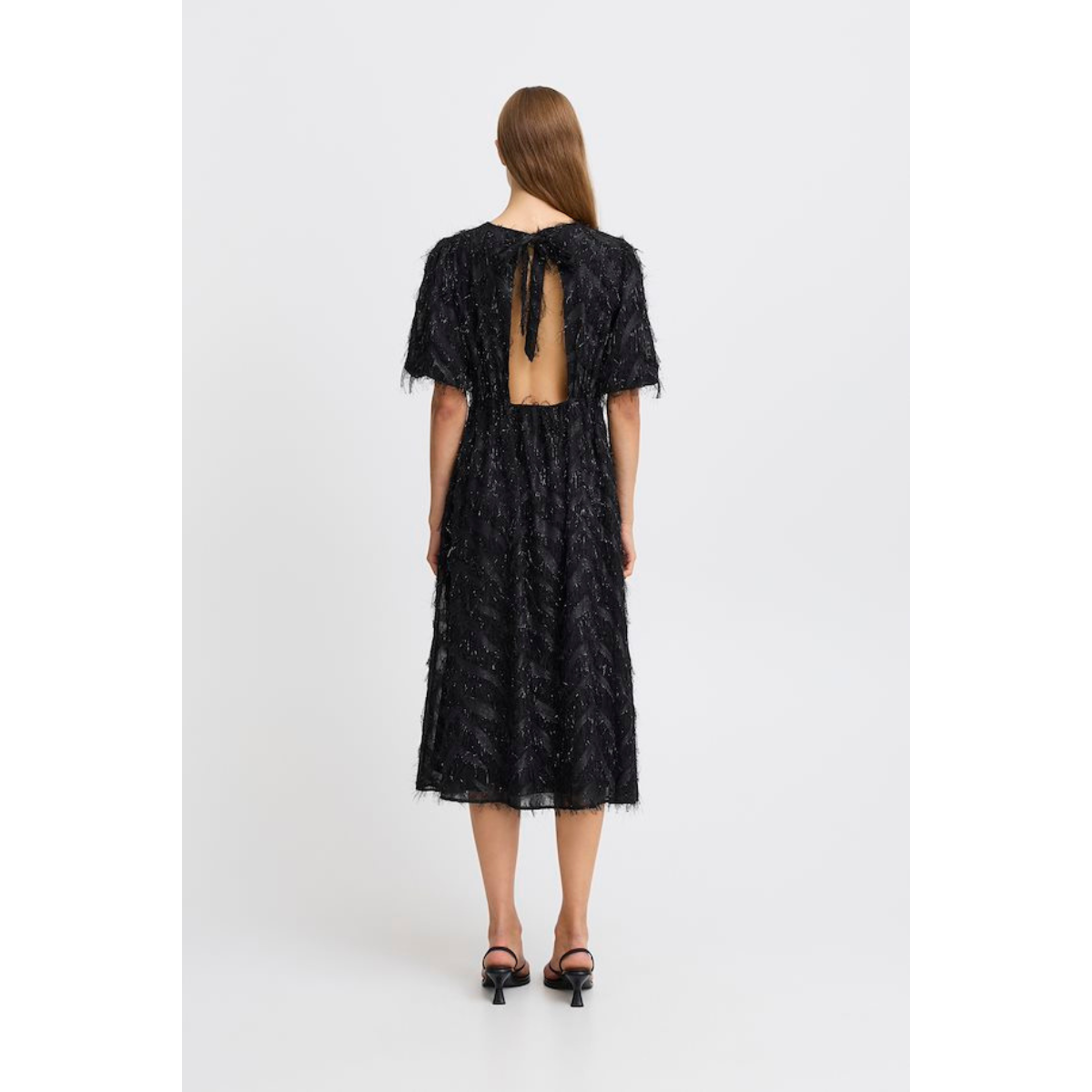 ICHI Copenhagen Charlsti Dress — Black - Public Mercantile
