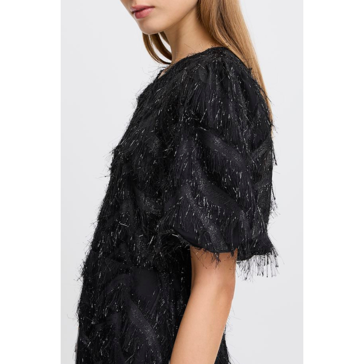 ICHI Copenhagen Charlsti Dress — Black - Public Mercantile