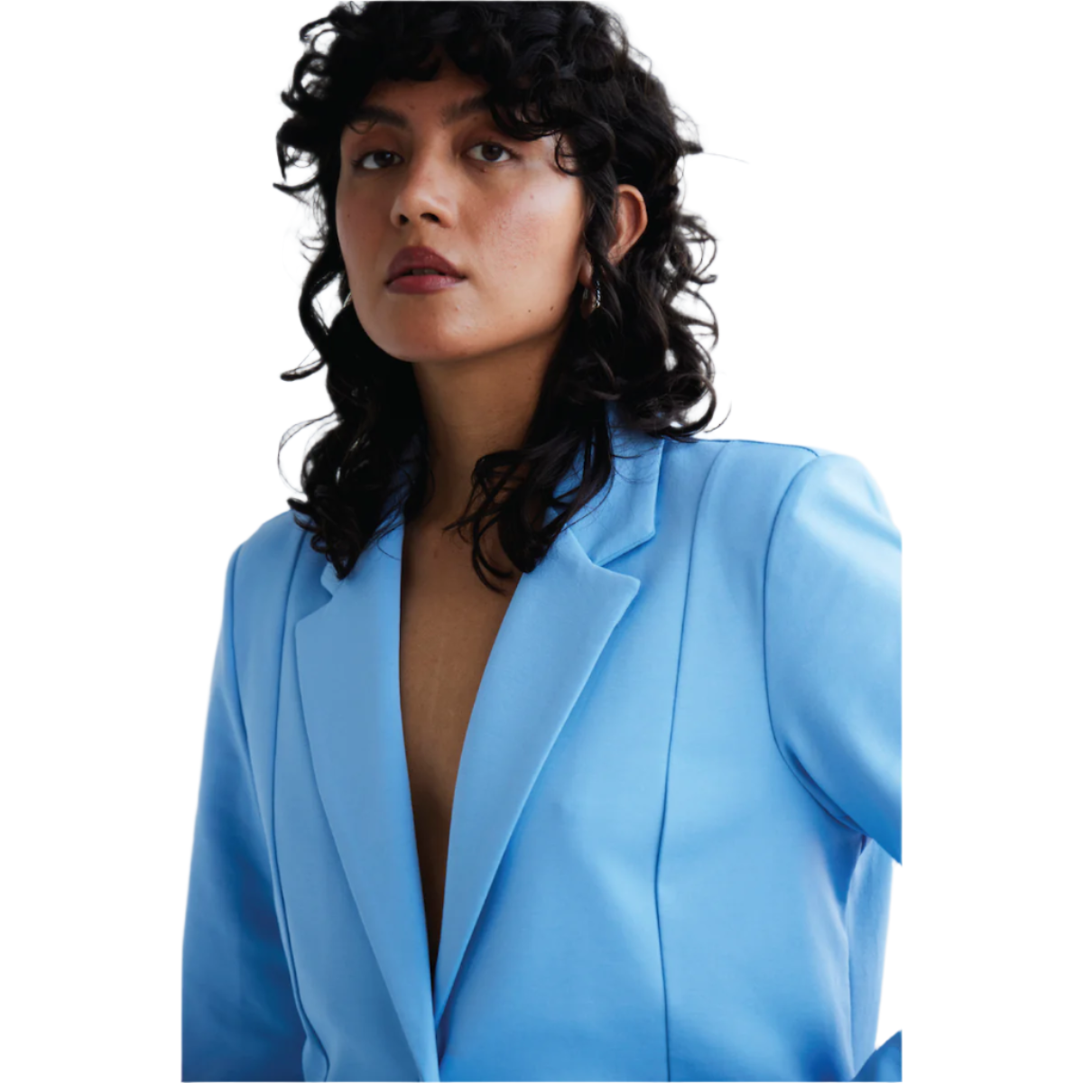 ICHI Copenhagen Della Robbia Blue Blazer - Public Mercantile