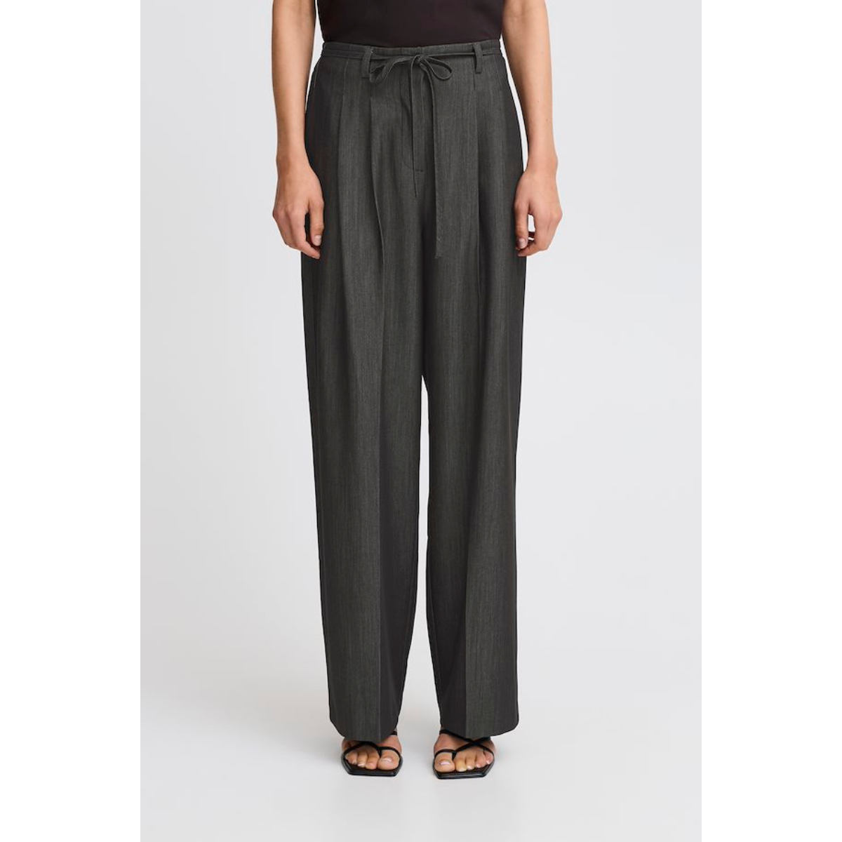 ICHI Copenhagen Hotara Trousers - Black - Public Mercantile