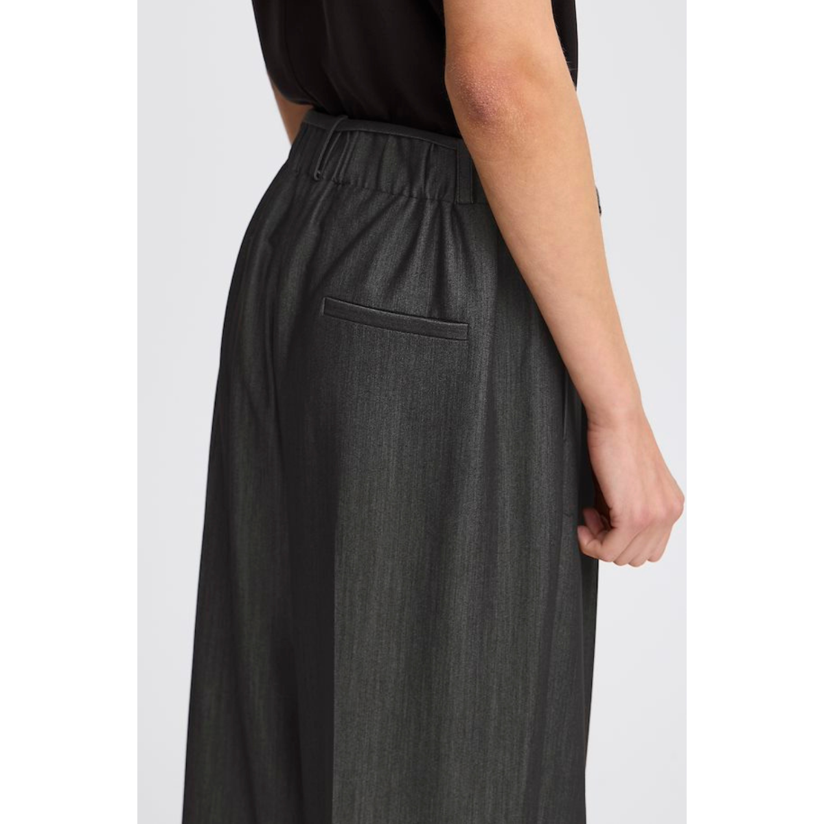 ICHI Copenhagen Hotara Trousers - Black - Public Mercantile
