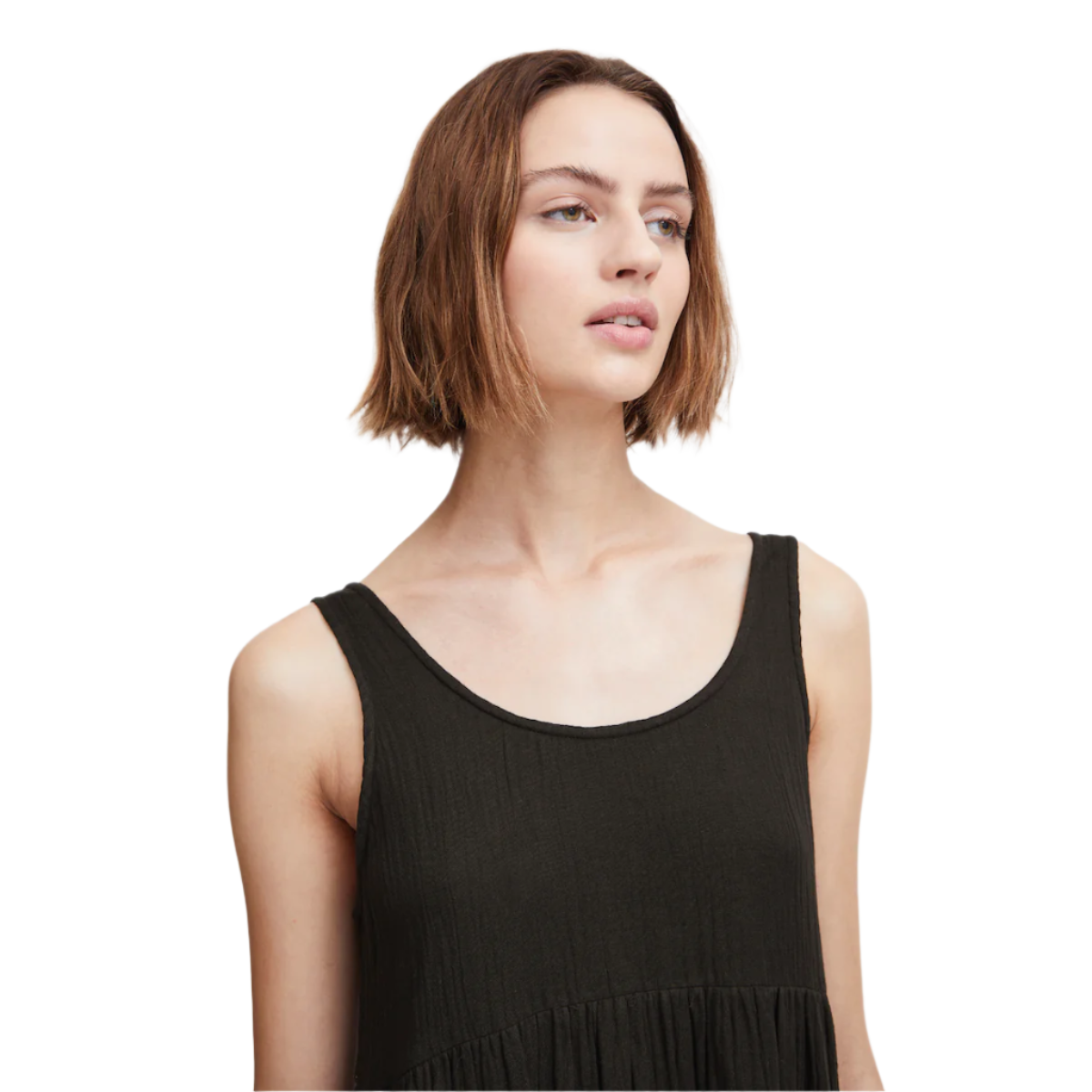 ICHI Copenhagen Ifoxa Maxi Dress — Black - Public Mercantile