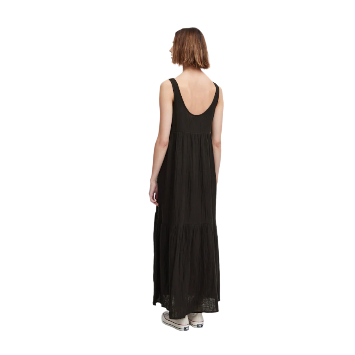 ICHI Copenhagen Ifoxa Maxi Dress — Black - Public Mercantile