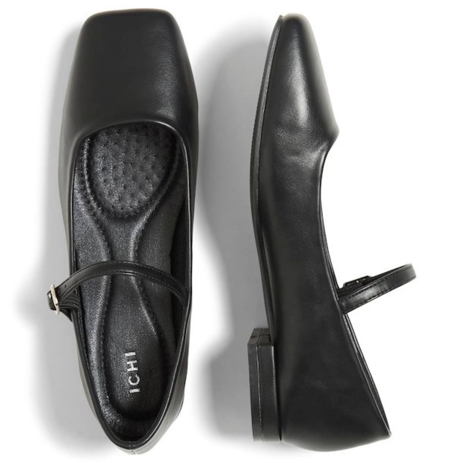 ICHI Copenhagen Kathy Flats — Black - Public Mercantile