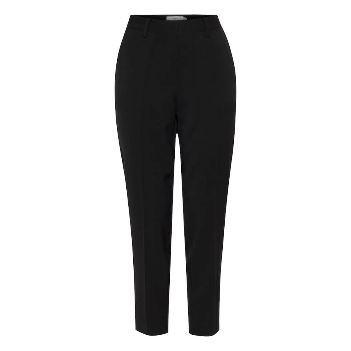ICHI Copenhagen Lexi Slim Trousers — Black - Public Mercantile