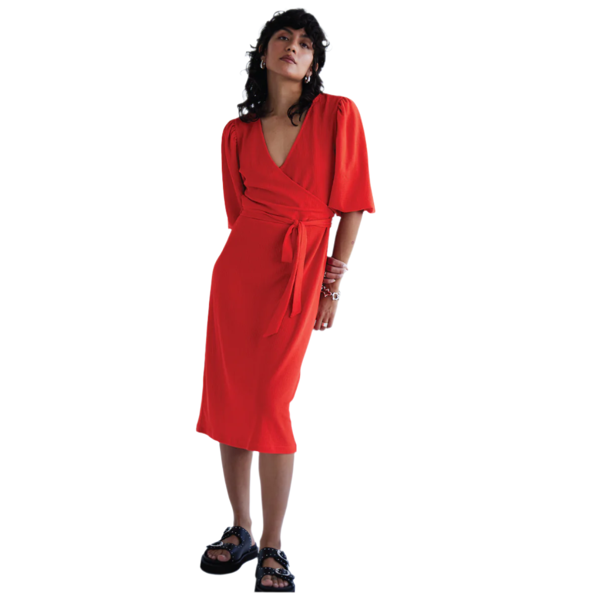 ICHI Copenhagen Maisie Dress — Grenadine - Public Mercantile
