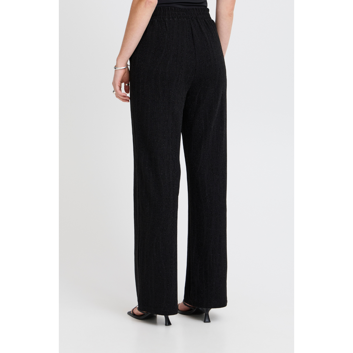 ICHI Copenhagen Nareen Trousers - Black - Public Mercantile